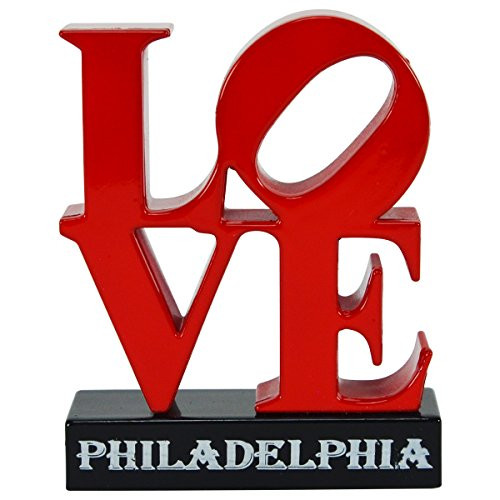 TG,LLC JFK Plaza Philly Love Art Sculpture Miniature Die Cast Replica Pencil Sharpener