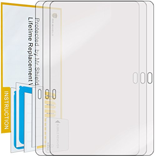Mr.Shield for Samsung Galaxy Tab Pro 10.1" 10 Inch Premium Clear [3-Pack] Screen Protector with Lifetime Replacement