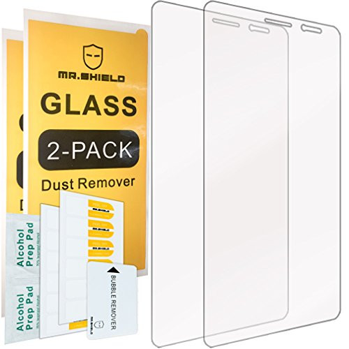 [2-Pack]-Mr.Shield for Huawei Mate 8 [Tempered Glass] Screen Protector with Lifetime Replacement