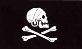 NEW 3X5 HENRY AVERY JOLLY ROGER PIRATE FLAG Skull