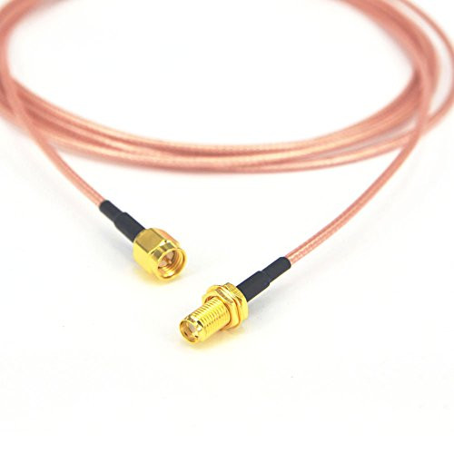 WiFi Antenna Extension Cable SMA Male to SMA Female RF Connector Adapter RG316 2M WiFi Antenna Extension Cable SMA Male to SMA Female RF Connector Adapter RG316 2M