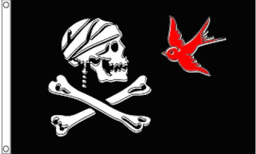 Pirate Sparrow Flag 3x5ft Poly