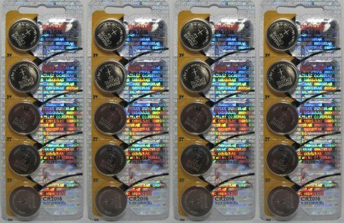 20 Maxell Batteries Cr2016 3v Lithium, New hologram packaging that guarantees authenticity by Maxell