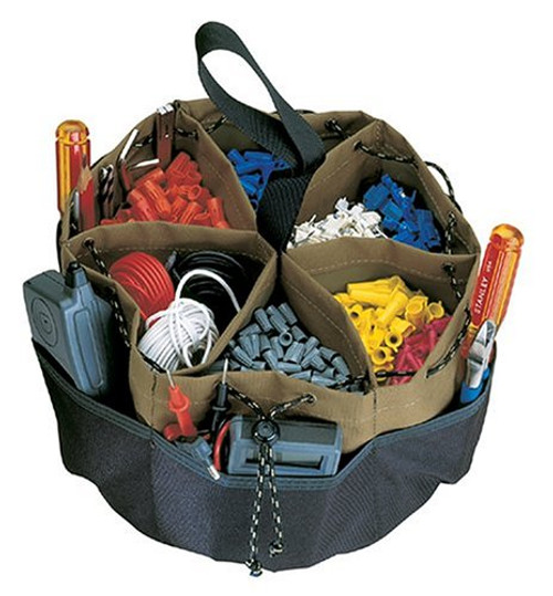 CLC Custom Leathercraft 1148 22-Pocket Drawstring BucketBag CLC Custom Leathercraft 1148 22-Pocket Drawstring BucketBag