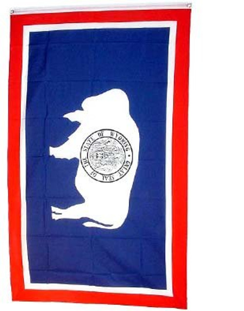 State Flag New Large 3x5 Wyoming US USA American Flags