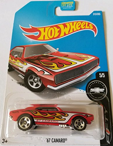 Hot Wheels 2017 Camaro Fifty '67 Camaro 313/365, Red
