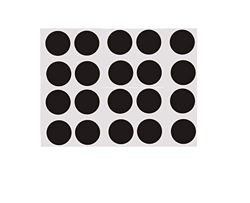 Mouse Skates Replacement Mouse Feet for Logitech M235 / m315 / g1 / mx300 / m100 / m235 / m210 / m180 (7mmx7mmx0.6mm) (Pack of 20pcs)