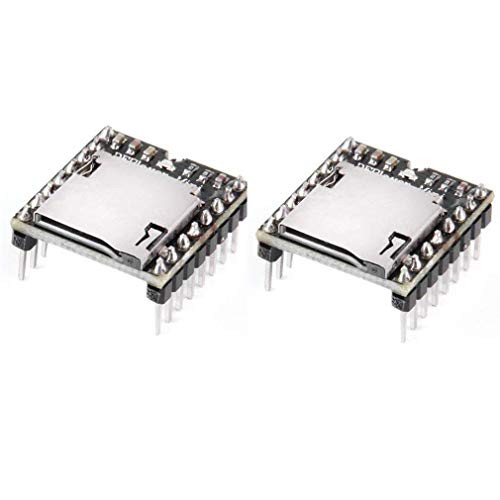 HiLetgo 2pcs Arduino mp3 Player Mini MP3 Player Audio Voice Module TF Card U Disk Board DFPlayer Audio Voice Music Module HiLetgo 2pcs Arduino mp3 Player Mini MP3 Player Audio Voice Module TF Card U Disk Board DFPlayer Audio Voice Music Module