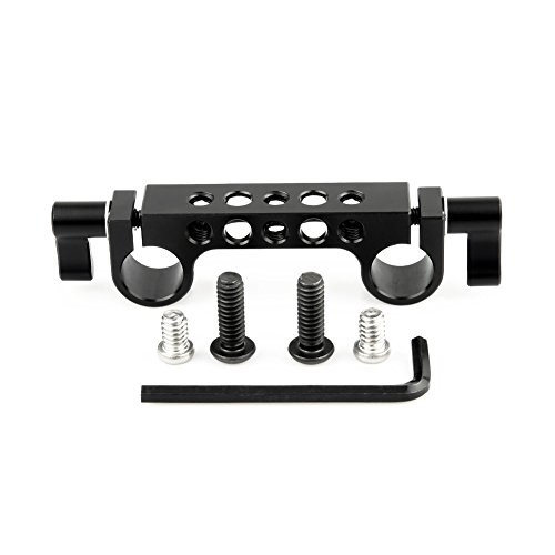 NICEYRIG 15mm Rod Clamp with 1/4"-20 Standard Thread for Camera Shoulder Rig 15mm Cage 15mm DSLR Camera Rig NICEYRIG 15mm Rod Clamp with 1/4"-20 Standard Thread for Camera Shoulder Rig 15mm Cage 15mm DSLR Camera Rig