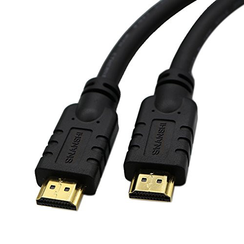 4K Hdmi Cable 6 ft, SNANSHI HDMI 2.0 4K at Full 60Hz, 18Gbps, HDR, 3D for Xbox PlayStation PS3 PS4 PC 4K TV