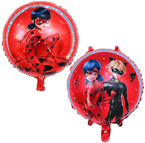 Astra Gourmet 2pcs Ladybug Foil Balloons Set - Ladybug Party Decorations Supplies Ladybug Balloons for Girls Birthday Party Baby Shower Astra Gourmet 2pcs Ladybug Foil Balloons Set - Ladybug Party Decorations Supplies Ladybug Balloons for Girls Birthday Party Baby Shower
