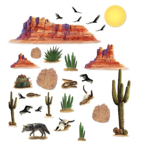 Wild West Desert Props Party Accessory (1 count) (29/Pkg) Wild West Desert Props Party Accessory (1 count) (29/Pkg)