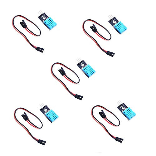 5pcs DHT11 Temperature and Humidity Sensor Module for Arduino Raspberry Pi 2 3