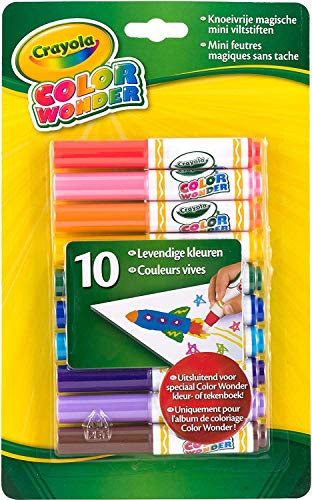 Crayola Color Wonder Markers, 10 Count