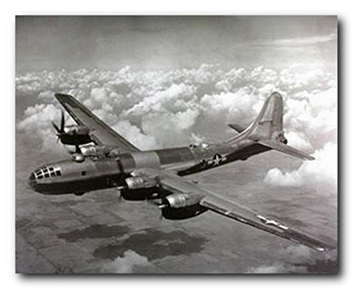 Aviation Wall decor WWII B-29 Super Fortress Airplane Art Print Poster (16x20)