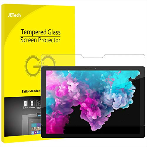 JETech Screen Protector for Microsoft Surface Pro 6 / Surface Pro (5th Gen) / Surface Pro 4, Tempered Glass Film