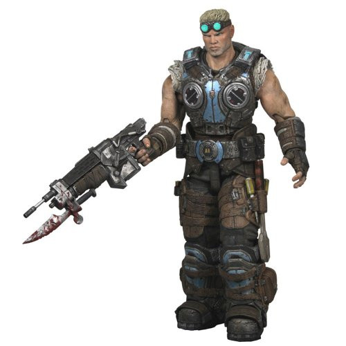 Gears of War NECA 3 Series 2 Action Figure Damon Baird Lancer, Wrench Screwdr...
