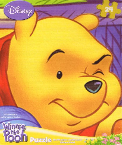 Disney Winnie the Pooh "The Fence" 24 Piece Jigsaw Puzzle