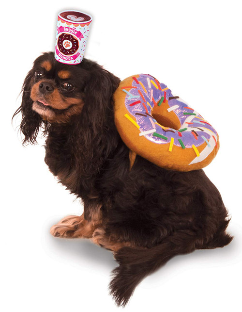 Rubies Costume Company Donut and Coffee Pet Suit