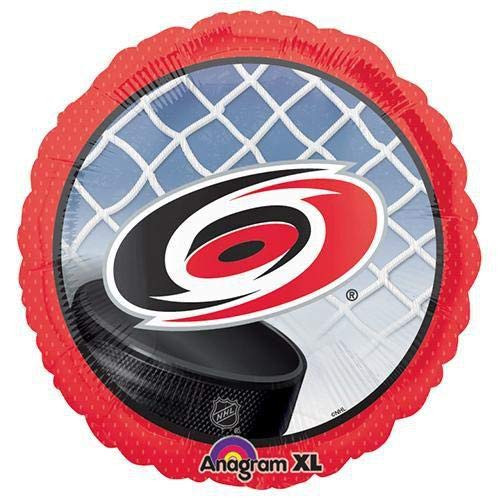 Anagram A1138 8 NHL Carolina Hurricanes Hockey Team Foil Balloon, 18", Multicolored