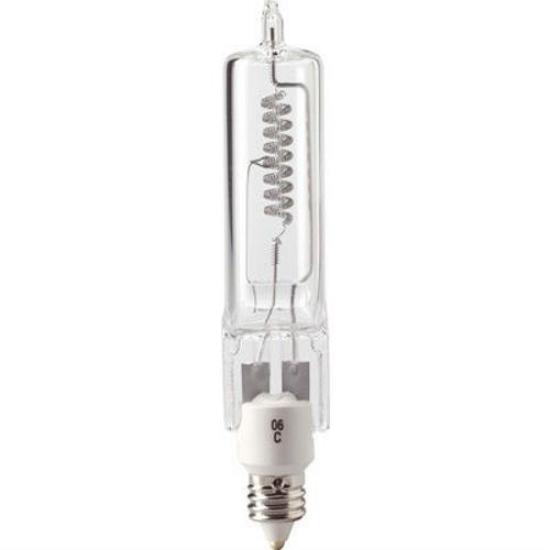 Eiko Q100CL/MC/2V-130V-2 Q100CL/MC/2V-130V, 130V 100W T-4 E11 Screw Base Light Bulb (Pack of 2)