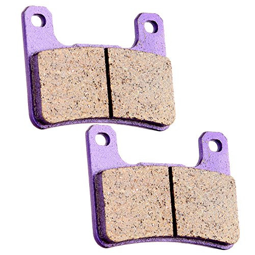 SCITOO Kevlar Carbon Fiber Brake Pads Fit for 2008-2015 Kawasaki Ninja,2010 2011 2012 2013 2014 2015 Kawasaki Z1000,2004 2005 2006 2007 2008 2009 2011 2012 2013 2014 2015 Suzuki