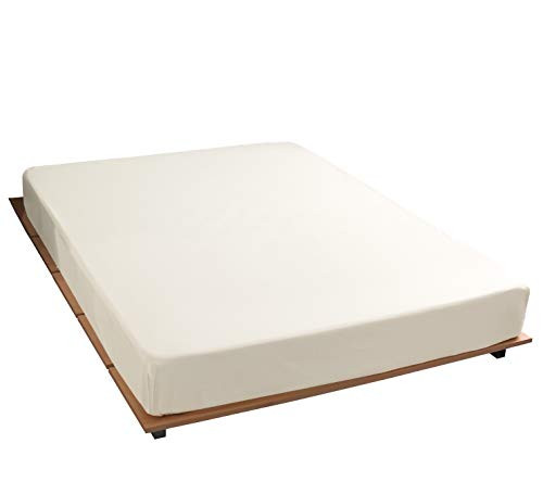 Exclusivo Mezcla Microfiber Bedding 1 Fitted Sheet (39"x75") with Deep Pocket, Beige, Twin Size Exclusivo Mezcla Microfiber Bedding 1 Fitted Sheet (39"x75") with Deep Pocket, Beige, Twin Size