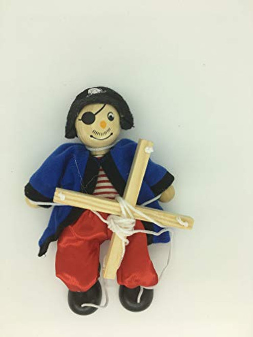 Sparik Enjoy 1 Packs Clown Pirates Hand Marionette Puppet Children's Wooden Marionette Toys Colorful Marionette Puppet Doll Parent-Child Interactive Toys- Blue Pirates Sparik Enjoy 1 Packs Clown Pirates Hand Marionette Puppet Children's Wooden Marionette Toys Colorful Marionette Puppet Doll Parent-Child Interactive Toys- Blue Pirates