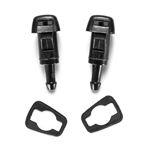 Front Windshield Washer Nozzles - for Chrysler, Dodge, Jeep, Ram - Replaces OEM #: 4805742AB, Spray Jet Kit (pack of 2) A7860F Front Windshield Washer Nozzles - for Chrysler, Dodge, Jeep, Ram - Replaces OEM #: 4805742AB, Spray Jet Kit (pack of 2) A7860F