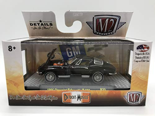 M2 Machines Detroit-Muscle 1966 Chevrolet Corvette 327 R35 16-22 Black Details Like NO Other! Over 42 Parts 1 of 9800 M2 Machines Detroit-Muscle 1966 Chevrolet Corvette 327 R35 16-22 Black Details Like NO Other! Over 42 Parts 1 of 9800