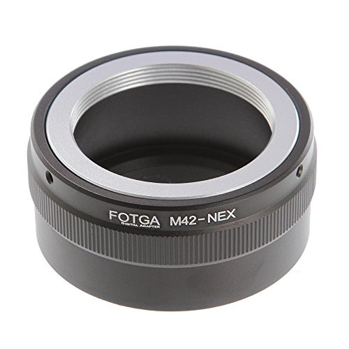 Fotga Lens Mount Adapter for M42 Mount Lens to Sony E-Mount NEX-3C NEX-3N NEX-5 NEX-5C NEX-5N NEX-5R NEX5T NEX6 NEX7 NEX-F3 A6300 A6400 A6500 A6000 A5000 A3500 A3000 A7 A7R A7S II III Camera M42-NEX Fotga Lens Mount Adapter for M42 Mount Lens to Sony E-Mount NEX-3C NEX-3N NEX-5 NEX-5C NEX-5N NEX-5R NEX5T NEX6 NEX7 NEX-F3 A6300 A6400 A6500 A6000 A5000 A3500 A3000 A7 A7R A7S II III Camera M42-NEX