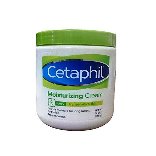 Cetaphil Moisturizing Cream for Dry, Sensitive Skin, Fragrance Free, 20 oz