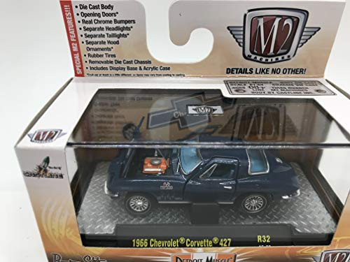 M2 Machines Detroit Muscle 1966 Chevrolet Corvette 427 1/64 R32 15-62 Blue Details Like NO Other! Over 44 Parts M2 Machines Detroit Muscle 1966 Chevrolet Corvette 427 1/64 R32 15-62 Blue Details Like NO Other! Over 44 Parts