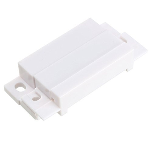 uxcell MC-31 Surface Mount Wired NO NC Door Contact Sensor Alarm Magnetic Reed Switch White