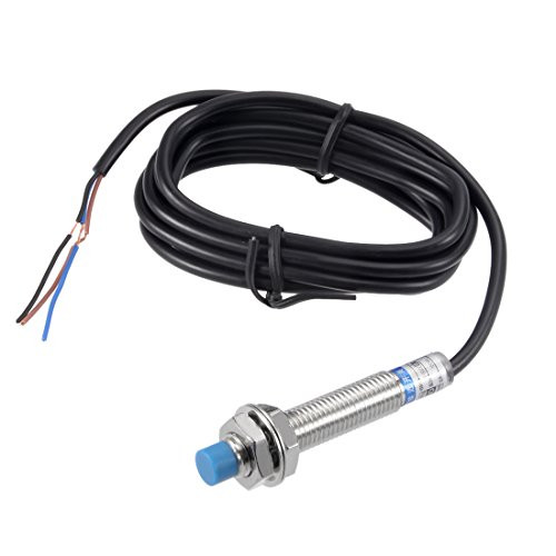 uxcell 2mm Inductive Proximity Sensor Switch Detector NPN NO DC 6-36V 100mA 3-wire LJ8A 3-2-Z/BX