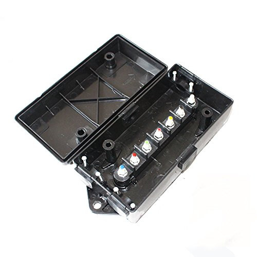 X-Haibei 7 Way Trailer Wire Junction Box Camper Truck Weatherproof RV Light Cord Plug