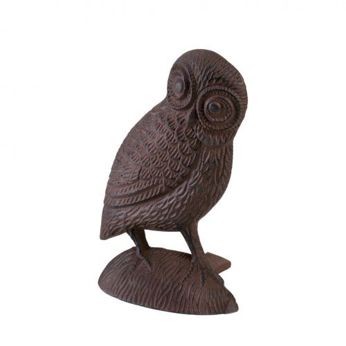 Koolekoo Owl Door Stopper - Cast Iron Door Stop