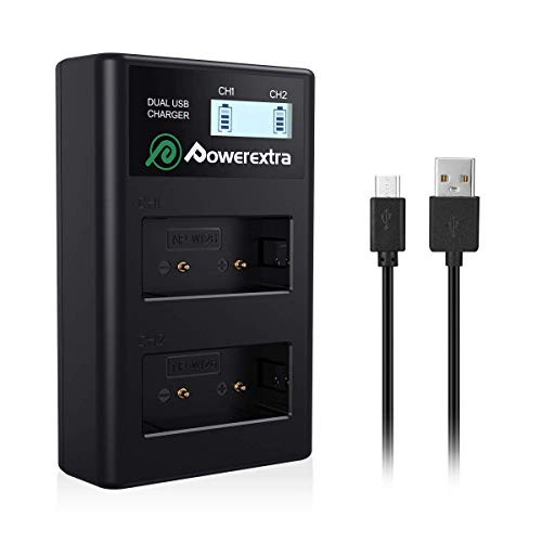 Powerextra NP-W126S Battery Charger Compatible with Fujifilm NP-W126s and X100f X-A1 X-A2 X-A3 X-A5 X-A10 X-A20 X-E1 X-E2 X-E2S X-E3 X-Pro1 X-Pro2 X-T1 X-T2 X-T10 X-T20 X-T100 X-M1 FinePix HS30EXR Powerextra NP-W126S Battery Charger Compatible with Fujifilm NP-W126s and X100f X-A1 X-A2 X-A3 X-A5 X-A10 X-A20 X-E1 X-E2 X-E2S X-E3 X-Pro1 X-Pro2 X-T1 X-T2 X-T10 X-T20 X-T100 X-M1 FinePix HS30EXR