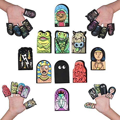 The Dreidel Company Passover Finger Puppets Toys , Ten Plague Design (Single-Pack (Set of 10)) The Dreidel Company Passover Finger Puppets Toys , Ten Plague Design (Single-Pack (Set of 10))