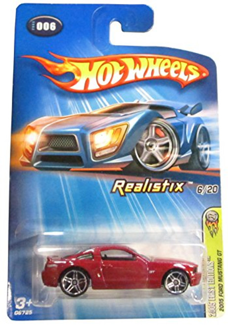 Hot Wheels 2005 006 Realistix First Editions Ford Mustang GT Hot Wheels 2005 006 Realistix First Editions Ford Mustang GT