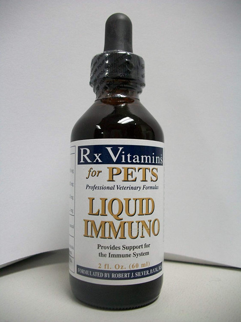 Rx Vitamins For Pets - Liquid Immuno Original 2 Oz Rx Vitamins For Pets - Liquid Immuno Original 2 Oz