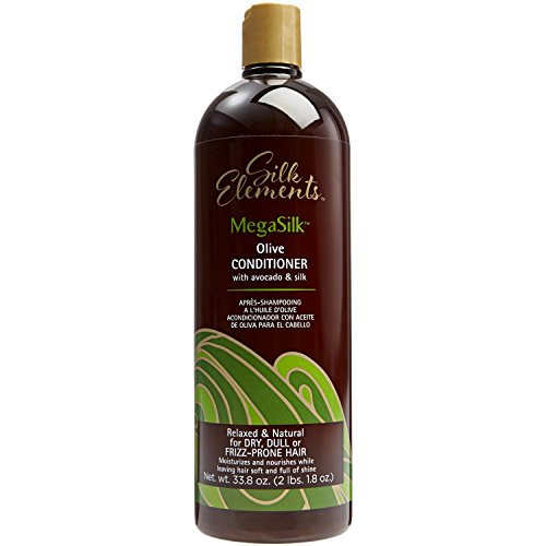 Silk Elements MegaSilk Olive Conditioner, 33.8oz