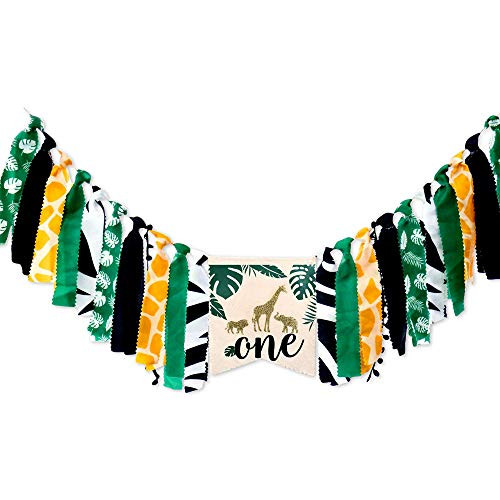 Rainlemon Jungle Animal Theme Boy 1st Birthday Party High Chair Banner Wild One Highchair Bunting Garland Decoration Rainlemon Jungle Animal Theme Boy 1st Birthday Party High Chair Banner Wild One Highchair Bunting Garland Decoration