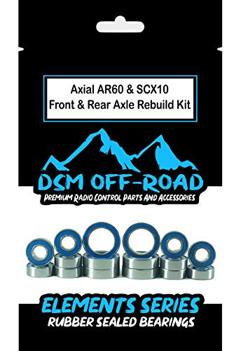 Axial AR60 & SCX10 Front & Rear Axle Bearing Kit (16 Bearings) (Fits Wraith, Bomber, Yeti, AX10, SMT10)