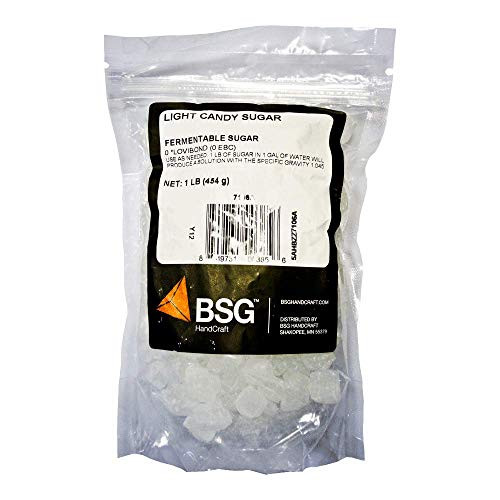 Home Brew Stuff 7106 Light Belgian Candi Sugar - 1 lb.