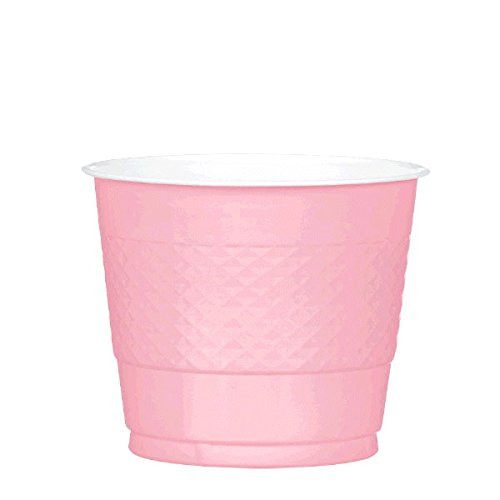 Amscan New Pink Plastic Cups, 9 Oz. | Party Tableware, 200 Ct. Amscan New Pink Plastic Cups, 9 Oz. | Party Tableware, 200 Ct.