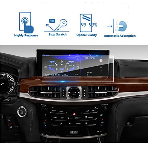 LFOTPP Car Navigation Screen Protector Compatible with 2016-2018 Lexus LX570 URJ201W 12.3 Inch, 9H Tempered Glass Infotainment Center Touch Screen Protector Anti Scratch High Clarity LFOTPP Car Navigation Screen Protector Compatible with 2016-2018 Lexus LX570 URJ201W 12.3 Inch, 9H Tempered Glass Infotainment Center Touch Screen Protector Anti Scratch High Clarity