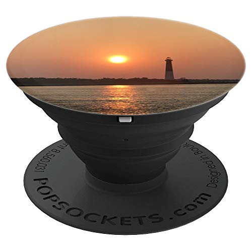 Sunset lighthouse - PopSockets Grip and Stand for Phones and Tablets