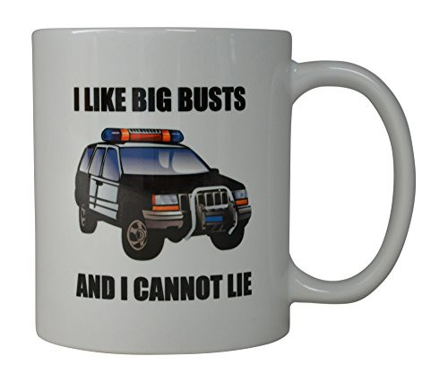 Rogue River Coffee Mug I Like Big Busts Cop Car Novelty Cup Great Gift Idea For Police Officer Law Enforcement PD (Busts) Rogue River Coffee Mug I Like Big Busts Cop Car Novelty Cup Great Gift Idea For Police Officer Law Enforcement PD (Busts)
