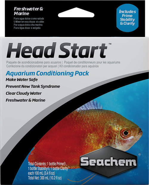 Seachem Headstart Conditioning Pack (Box of 3 100ml)